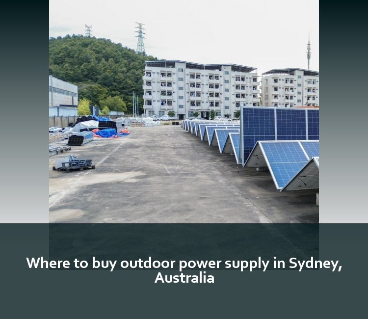 Where to buy outdoor power supply in Sydney, Australia